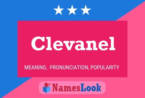 Clevanel Name Poster