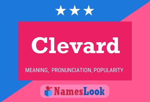 Clevard Name Poster