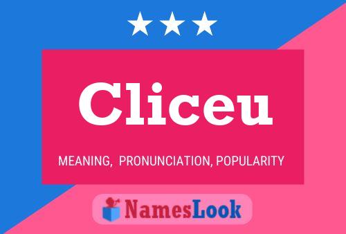 Cliceu Name Poster