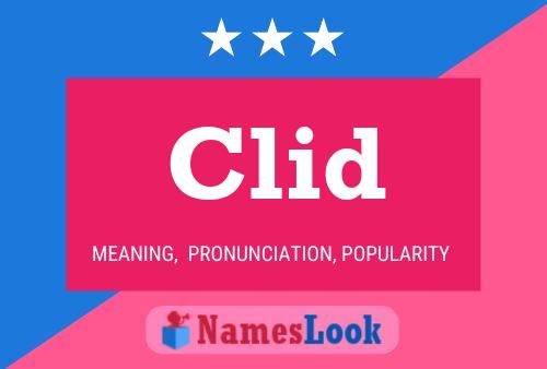 Clid Name Poster