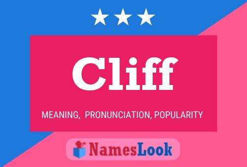 Cliff Name Poster