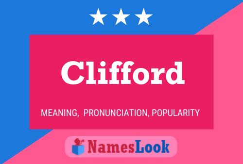 Clifford Name Poster