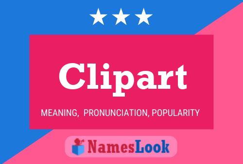 Clipart Name Poster