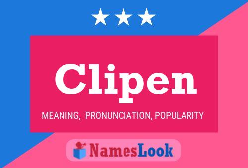 Clipen Name Poster