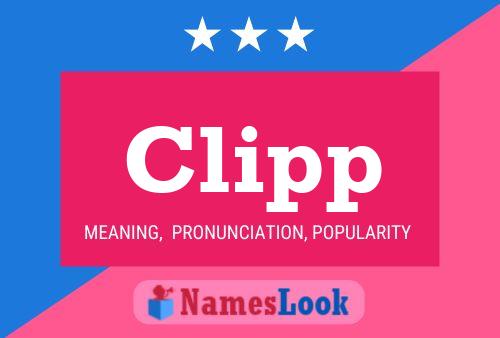 Clipp Name Poster