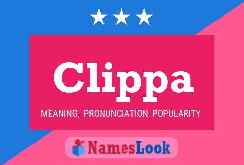 Clippa Name Poster