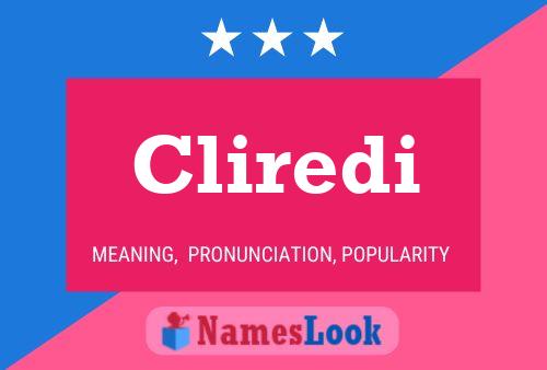 Cliredi Name Poster