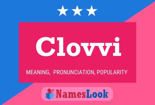 Clovvi Name Poster