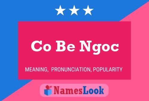 Co Be Ngoc Name Poster