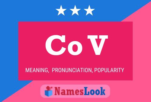 Co V Name Poster