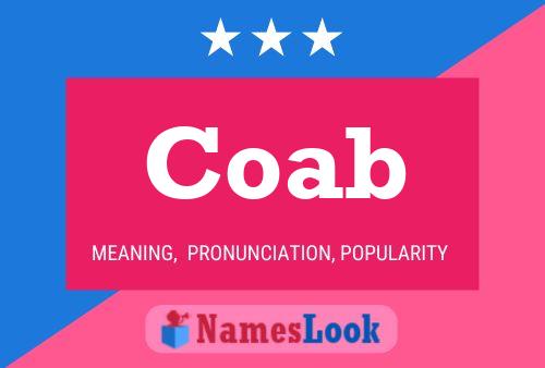 Coab Name Poster