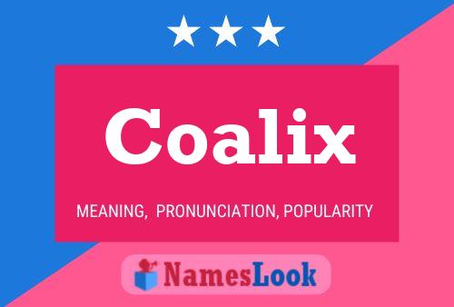 Coalix Name Poster