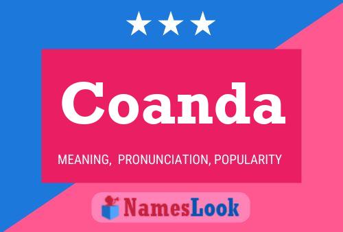 Coanda Name Poster