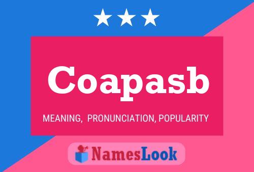 Coapasb Name Poster