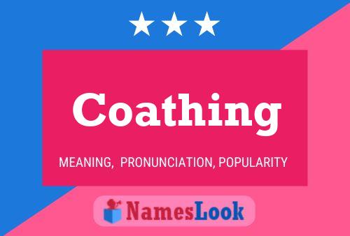 Coathing Name Poster