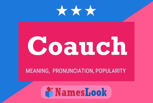 Coauch Name Poster