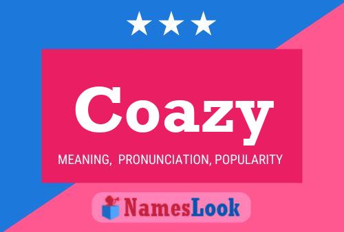 Coazy Name Poster