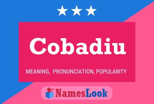 Cobadiu Name Poster