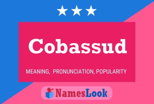 Cobassud Name Poster