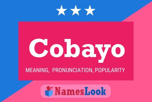 Cobayo Name Poster