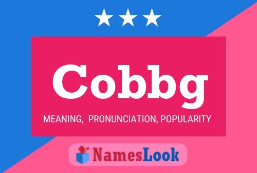 Cobbg Name Poster