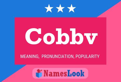 Cobbv Name Poster