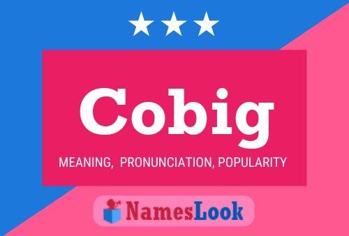 Cobig Name Poster