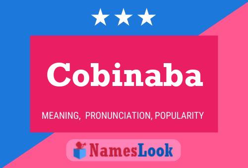 Cobinaba Name Poster