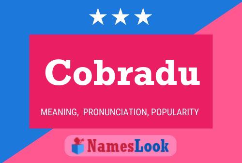 Cobradu Name Poster