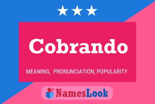 Cobrando Name Poster