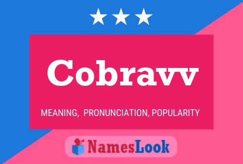 Cobravv Name Poster