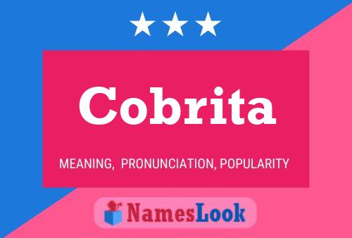 Cobrita Name Poster