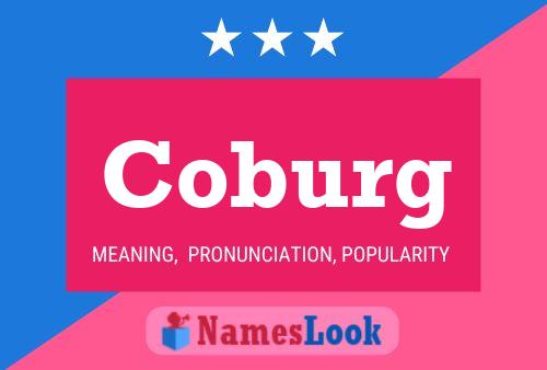 Coburg Name Poster