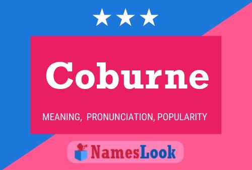 Coburne Name Poster