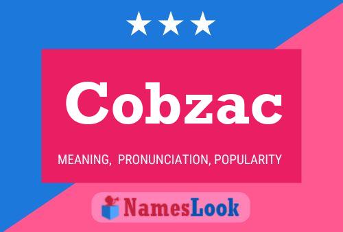 Cobzac Name Poster