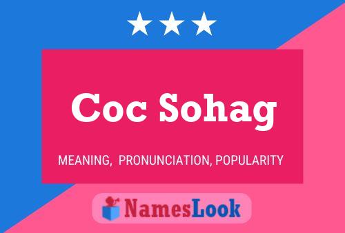 Coc Sohag Name Poster