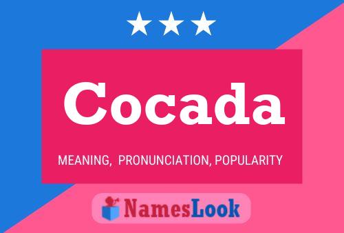 Cocada Name Poster