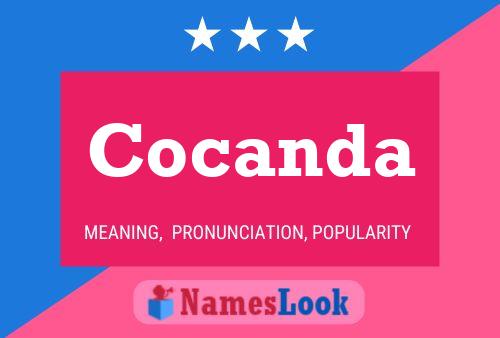 Cocanda Name Poster