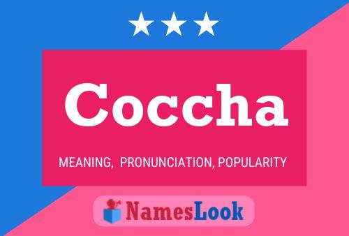 Coccha Name Poster