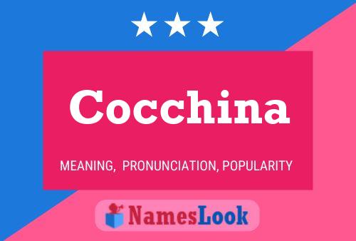 Cocchina Name Poster