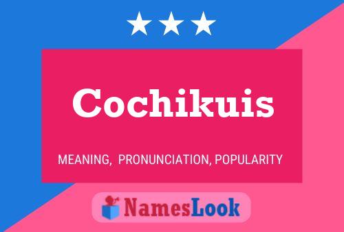 Cochikuis Name Poster