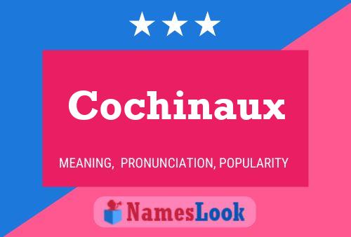 Cochinaux Name Poster