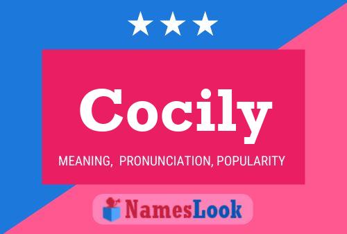 Cocily Name Poster