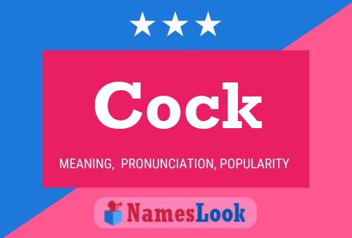 Cock Name Poster