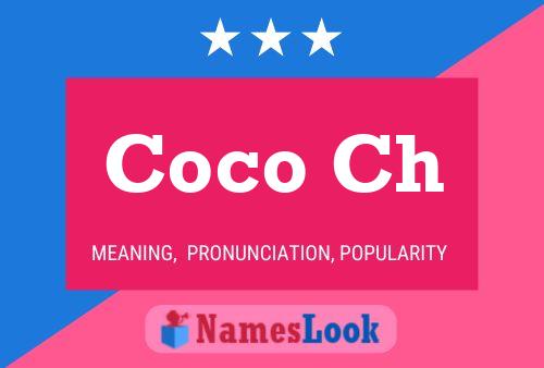 Coco Ch Name Poster