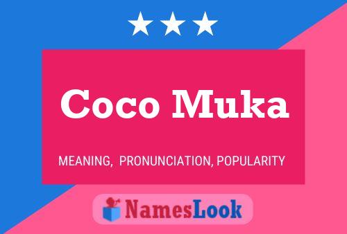 Coco Muka Name Poster