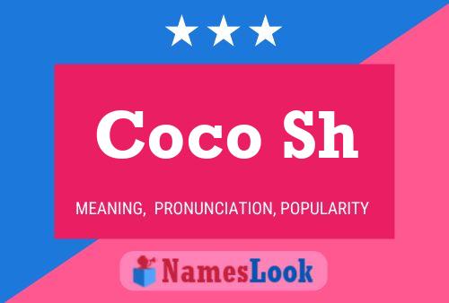 Coco Sh Name Poster