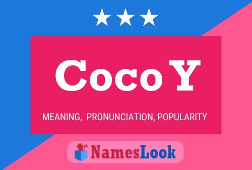 Coco Y Name Poster