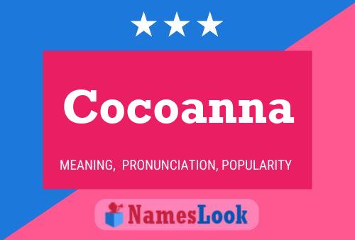 Cocoanna Name Poster