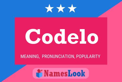 Codelo Name Poster